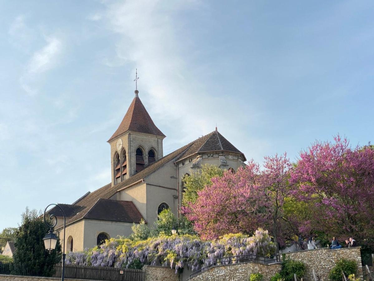 La Villa Perchee Calme, Sauna, Parking Prive Saint-Prix  Екстериор снимка