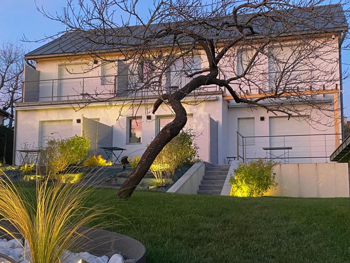 La Villa Perchee Calme, Sauna, Parking Prive Saint-Prix  Екстериор снимка