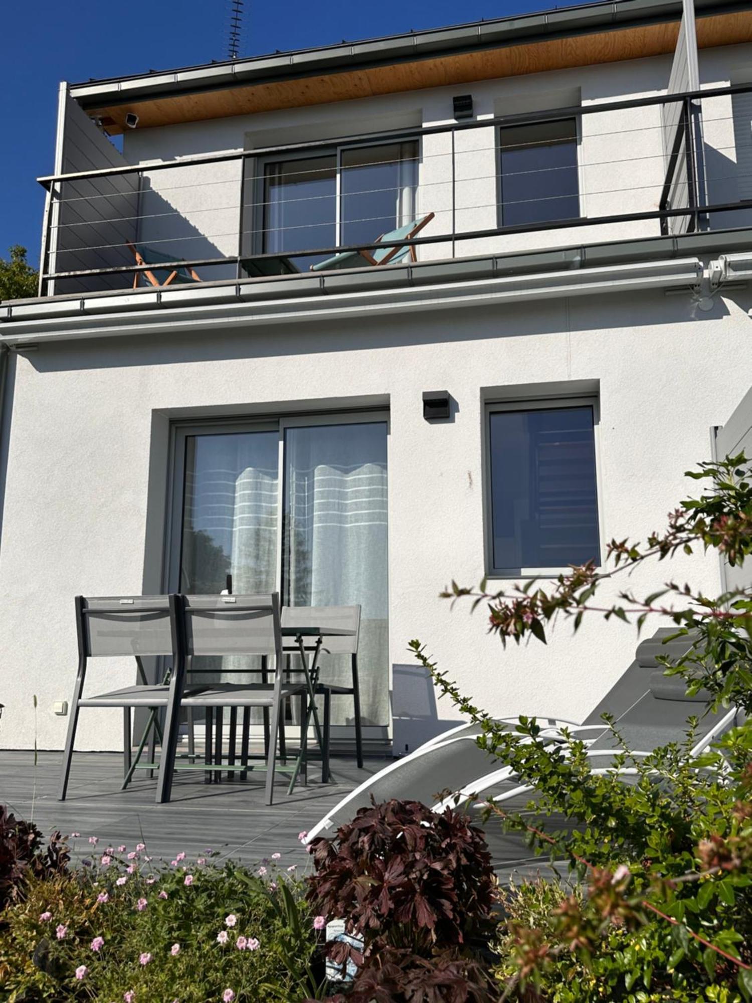 La Villa Perchee Calme, Sauna, Parking Prive Saint-Prix  Екстериор снимка